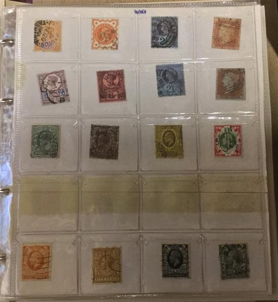 6 stamp albums